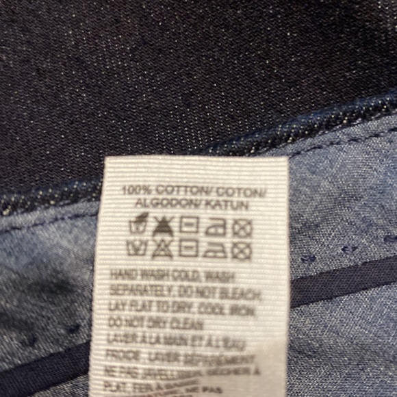 Lucky Brand SZ 33 Flat Front Trouser Style Denim Blue Pants New D37 - Picture 7 of 16